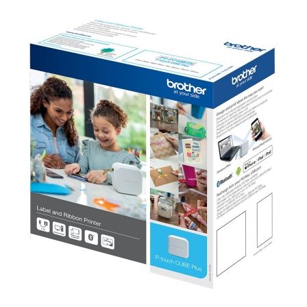 Brother P-touch CUBE Plus PT-P710BTH Blanca